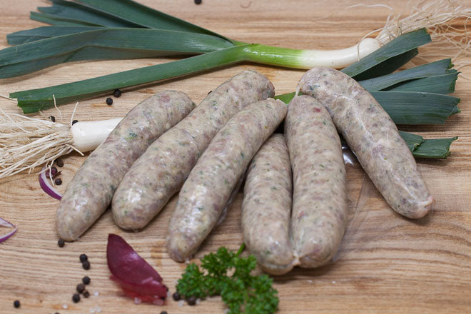 Pork & Leek Sausages